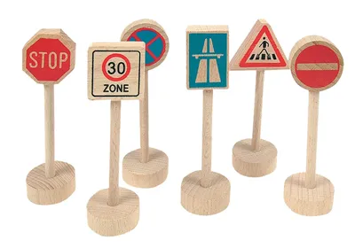 Immagine prodotto di Segnaletica di Woody Trafic. 6 pezzi