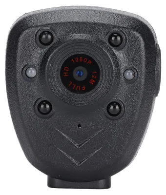 Obrázok produktu pre Miniatúrna kamera, 32 GB, 4 LED diódy, Full HD, uhol záberu 90°, prenosná, nositeľná, prenosná videokamera pre políciu