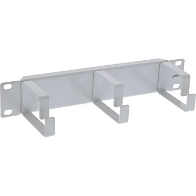 Immagine prodotto di Pannello di gestione cavi InLine® 10", 3 staffe, grigio RAL 7035