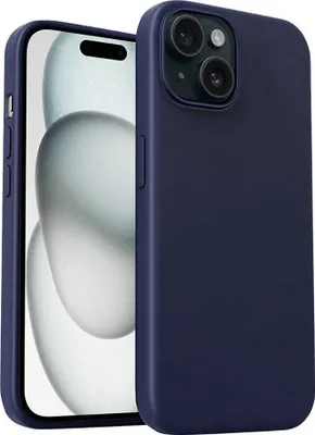 Obrázok produktu pre Etui Aukey PCGJ10B do iPhone'a 15 Plus, niebieskie