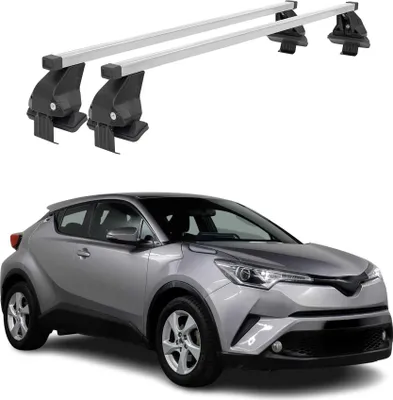 Produktbild von Menabo Dachträger Grundträger für Toyota C-HR mk2 2023-2025 Stahl Grau 2tlg