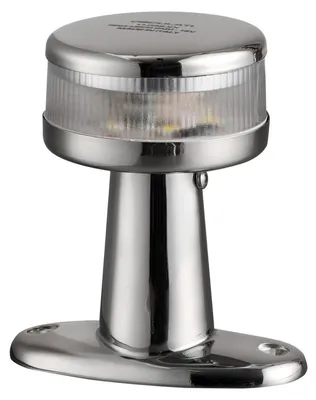 Immagine prodotto di Lampada da ormeggio Evoled 360°, corpo in plastica nera, Osculati 11.039.27