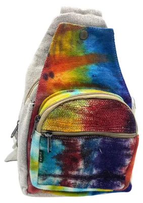 Imagen del producto de Bolso bandolera de cáñamo Tiedye