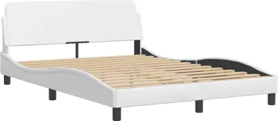 Obrázek produktu pro Rám postele Dover bílý 120x200 cm umělá kůže