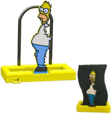 Image de Plateau de rangement jaune pour la cuisine, 10 x 8 cm