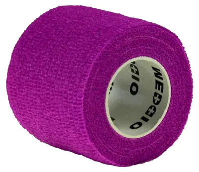 Produktbild von Haftbandagen in Größe und Farbe wählbar - selbsthaftende Bandage für Fixierungen, Farbe: 1 Stück | 5 cm | Fuchsia