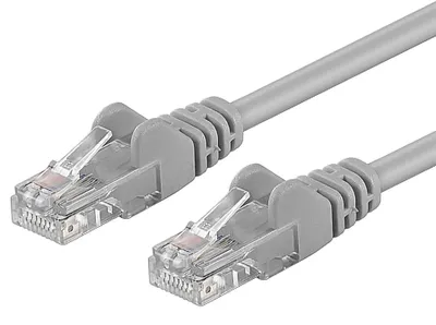 Produktbild von PremiumCord SPUTP002, 0,25 m, Cat5e, U/UTP (UTP), RJ-45, RJ-45, Grau