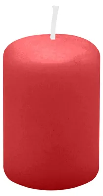 Produktbild von Stumpenkerzen 60 x Ø 40 mm, Rot, 24 Stück