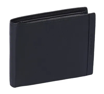 Produktbild von Herrenbörse Herren Geldbörse Leder querformat LEMONDO, schwarz