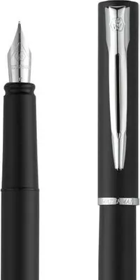 Obrázek produktu pro Waterman 2068196, Zacvakávací propiska s klipem, Černá, Nerezová ocel, Modrá, Ocel, Pro praváky i leváky, Dárkové balení