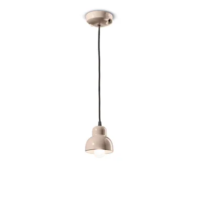 Zdjęcie produktu dla Żyrandol Deco Vintage Berimbau Ceramic Grey Sand 1 Light E14