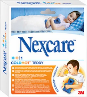 Produktbild von 3M Nexcare Gel Wärmflasche ColdHot Teddy blau wiederverwendbar