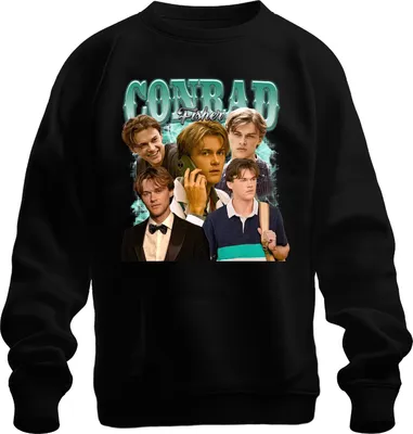Produktbild von The Summer I Turned Pretty Conrad Fisher 90er Bootleg Style Uni Sweatshirt Pullover, Schwarz, XXL
