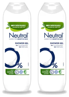 Produktbild von 2 x Neutral Duschgel Parfumfrei - 250 ml - Vorteilspackung - 2 Stücke