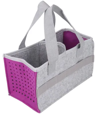 Produktbild von Tragbare Aufbewahrungstasche mit extra viel Platz, Filztasche für das Toniebox Player Starterset, Lila