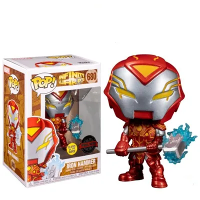 Immagine prodotto di Funko POP! Infinity Warps Iron Hammer 680 Glow SE