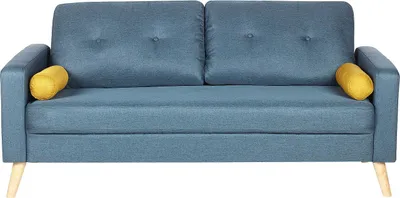 Produktbild von Sofa 3-Sitzer - Stoff - Blau - TATUM