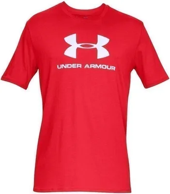 Produktbild von Under Armour Sportstyle Logo Tee 1329590-600, Herren, t-shirt, Rot, Größe: S EU