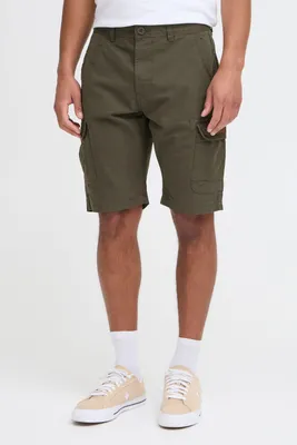 Produktbild von BLEND BHCrixus Herren Cargo Shorts Bermuda Kurze Hose mit Cargotaschen Eingrifftaschen Gürtelschlaufen 100% Baumwolle Regular fit