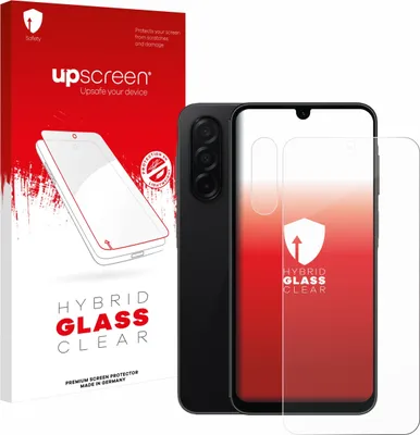 Produktbild von upscreen Schutzglas für Samsung Galaxy A26 5G (Display+Kamera) Schutzfolie Panzer Folie Glas Display Schutz klar