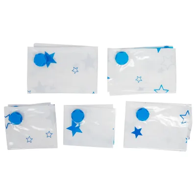 Produktbild von Vakuumbeutel für Kleidung Bettdecken, 5 Stück  60*40 cm Aufbewahrungsbeutel Reise Vakuumbeutel