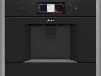 Image de Robot café expresso 19bars encastrable noir - Neff - CL4TT11N0 - n 90