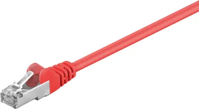 Produktbild von Goobay CAT 5e Patchkabel, SF/UTP, Rot