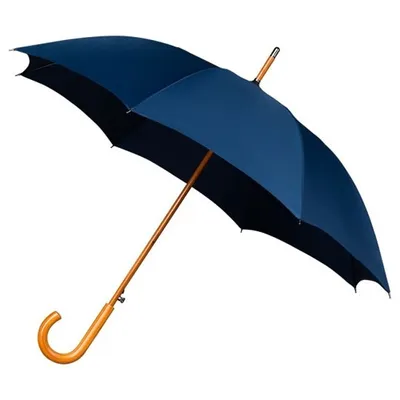 Produktbild von IMPLIVA LA-17, Regenschirm, Rund, Blau, Fiberglas, Polyester, Karbonfaser