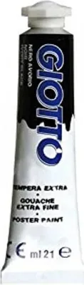 Zdjęcie produktu dla Giotto 355024, Czarny, 21 ml, Tubka, Włochy, Pudełko kartonowe, 6 szt.