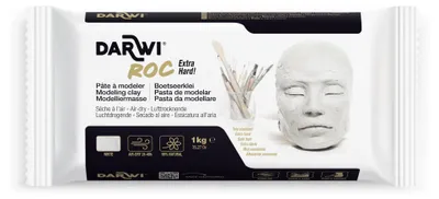 Obrázek produktu pro Darwi The Self-Hardening Modelling Clay Roc Samoschnoucí hmota 1000 g
