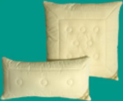 Produktbild von Bio Kopfkissen Wolle 80x80 Schlafkissen ökologisch kontrolliert