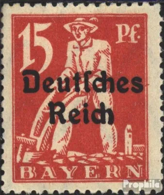 Produktbild von Briefmarken Deutsches Reich 1920 Mi 121 postfrisch Bayernabschied