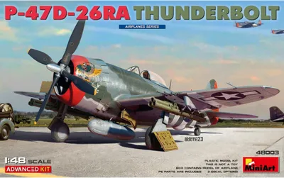 Obrázok produktu pre P-47D-26RA THUNDERBOLT (Advanced Kit) / 1:48
