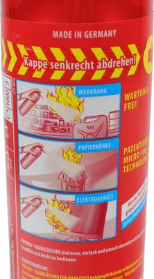 Obrázek produktu pro Pěnový hasicí sprej Prymos Werkstatt 605_5A (pro hašení požárů)