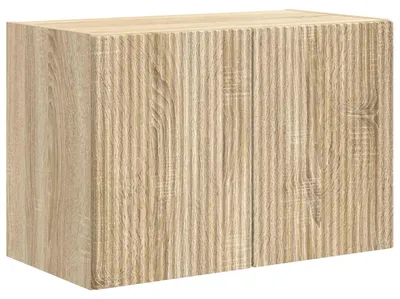 Obrázok produktu pre vidaXL TV nástenná skrinka Sonoma dub 59,5 x 31 x 40 cm materiál na báze dreva