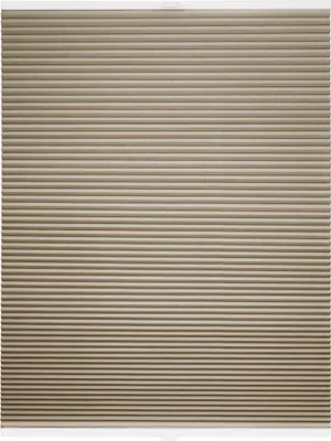 Produktbild von Wabenplissee auf Maß Thermo ohne Bohren verdunklung Farbe: Beige, Größe: B): 111-120 cm, H): 101-150 cm