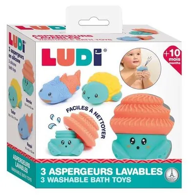 Immagine prodotto di LUDI 40074, Bambino/Ragazzo, 0,8 anni/anni, Silicone, Multicolore