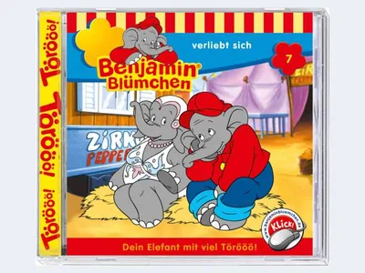 Produktbild von CD Benjamin Blümchen #7 verliebt sich