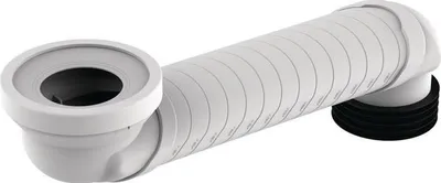 Produktbild von basepro WC-Versprungbogen WC Versprungbogen weiss