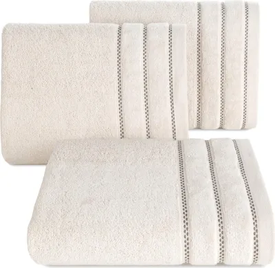 Zdjęcie produktu dla Ręcznik Dona 30x50 cm beżowy szybkoschnący i elegancki
