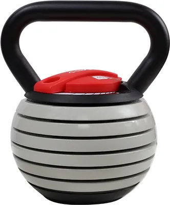 Produktbild von Nastavitelná činka 3-17 kg kettlebell, houpací činka, závaží s míčem pro domácí posilovnu, fitness, pilates, silový trénink