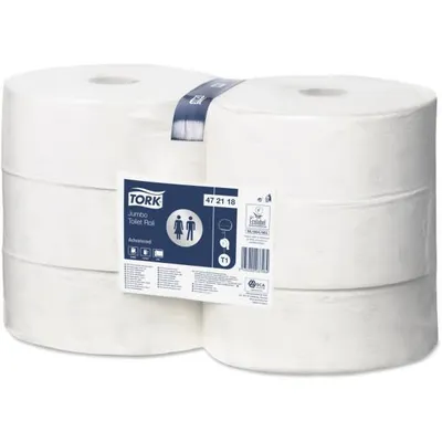 Produktbild von Tork 472118, 1900 Blätter, 380 m, 9,5 cm, 26 cm, 260 mm, 95 mm