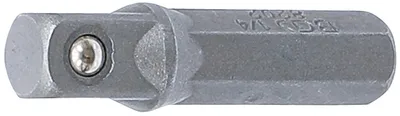 Produktbild von BGS 8202 Adapter für 6,3 (1/4) Bits, 4-kant auf 6-kant, 30 mm