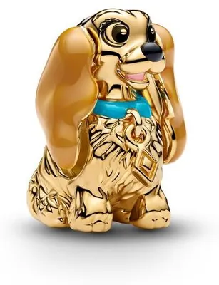 Produktbild von Disney Susi Slide-Charm, IP Gold, Emaille von PANDORA