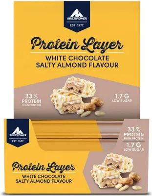 Produktbild von Multipower Protein Layer - 18 x 50g Riegel