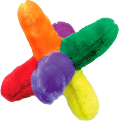 Produktbild von Karlie Hundespielzeug Plüschstern25 cm x 25 cm mit 4 Squeekern
