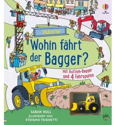 Produktbild von Usborne Verlag Wohin fährt der Bagger?