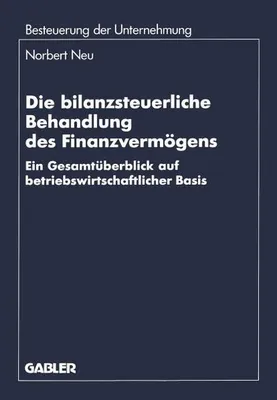 Image de Die bilanzsteuerliche Behandlung des Finanzvermögens