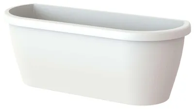 Produktbild von Artevasi Algarve Wall Plant Box, Weiß, 5 l, 142 mm, 385 mm, 145 mm, 8 Stück(e)