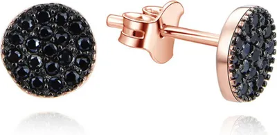 Immagine prodotto di Orecchini magici in argento con zirconi AGUP2246-ROSE